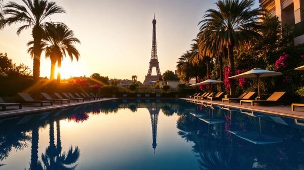 Top hôtels avec piscine à Paris pour un séjour relaxant